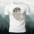 Retro Art Pattern Breathable Material Casual T-Shirt