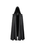 Retro Medieval Dark Style COS Hooded Long Cloak