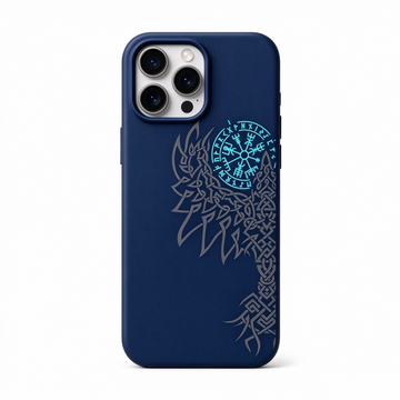Liquid Silicone Viking Rune Phone Case
