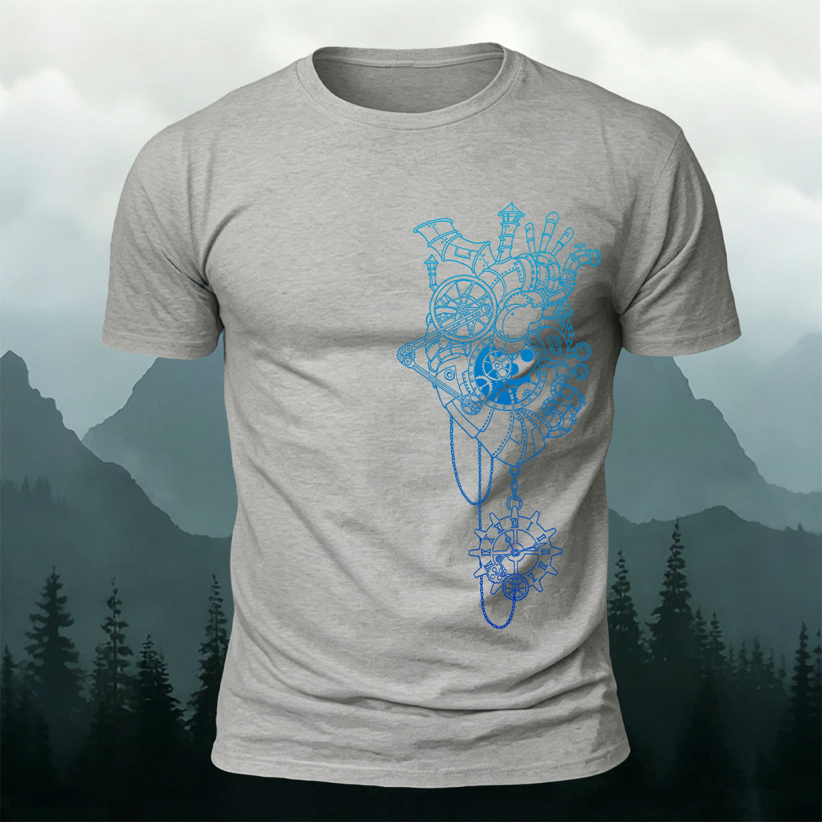 Sailboat Rudder Outdoor Casual Cotton T-Shirt
