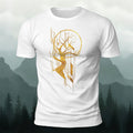 Line Tree Graphic Casual Premium Cotton T-Shirt