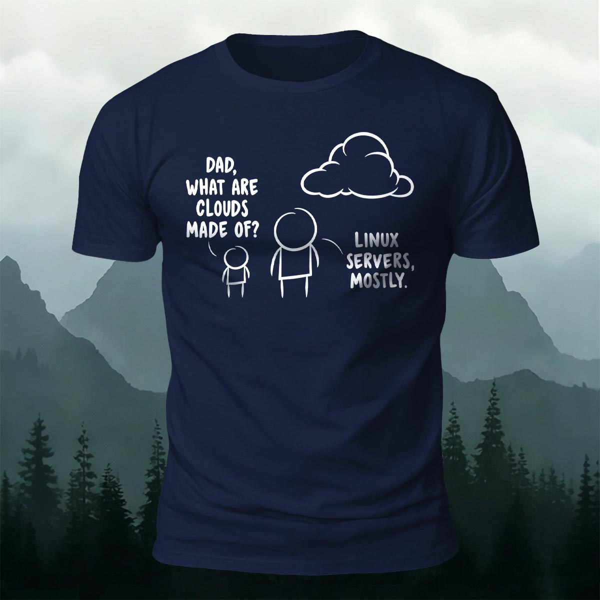 Funny Dialogue Casual Soft Skin-Friendly T-Shirt