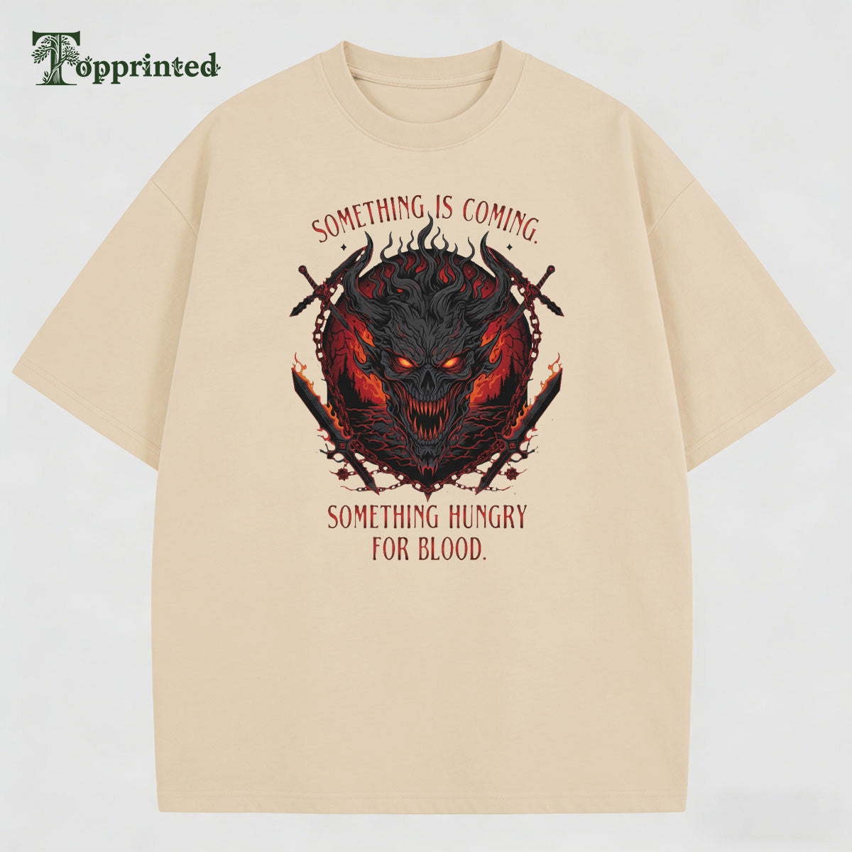 Something Hungry For Blood 100% Cotton T-Shirt