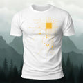 Circuit Pattern Trend Premium Cotton T-Shirt
