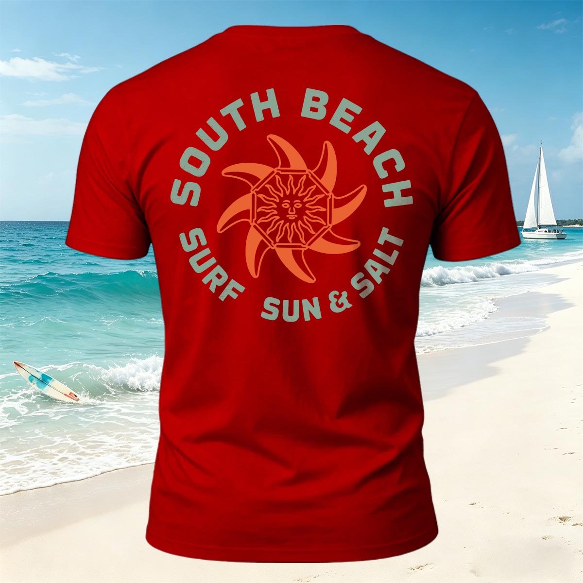Sun Element 100% Cotton Casual Resort T-Shirt