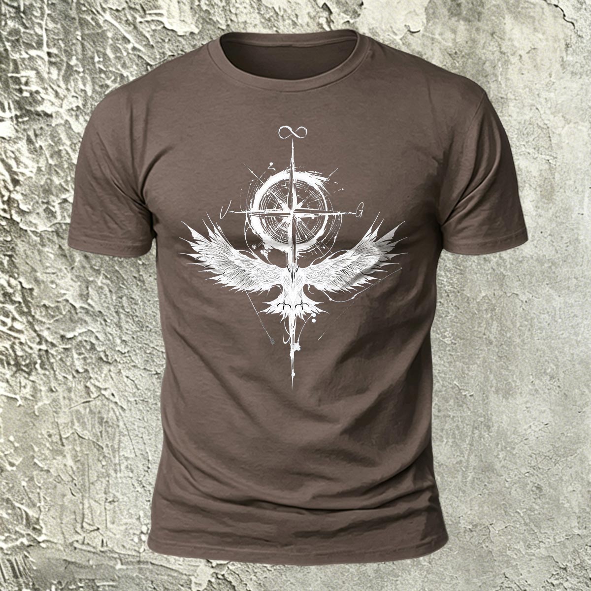 Nautical Pattern Trend Casual Skin-friendly T-shirt CO
