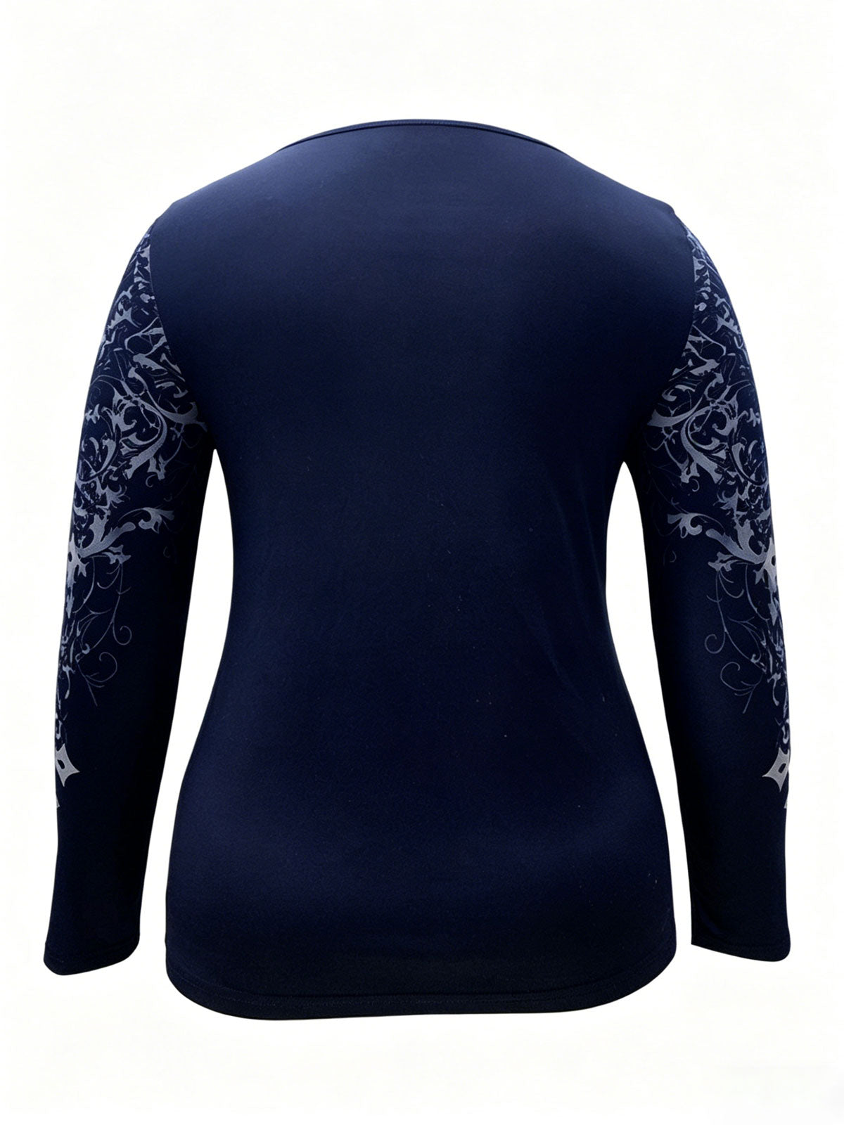 Fashion Casual Milk Silk Pullover Slim Fit T-shirt