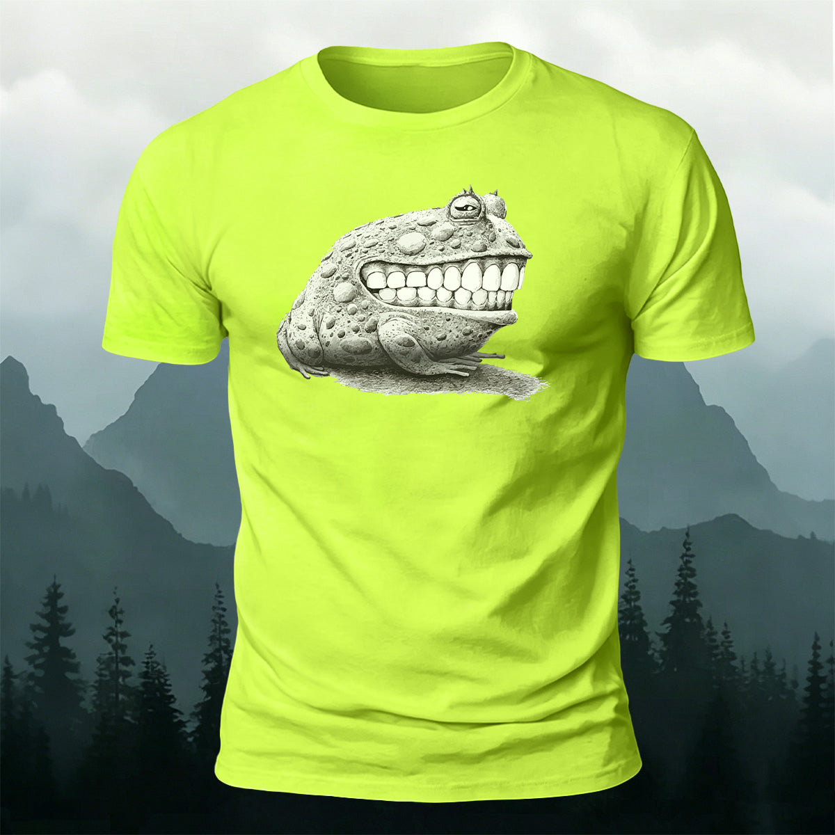 Fun Frog DesignCasual 100% Cotton T-Shirt NG