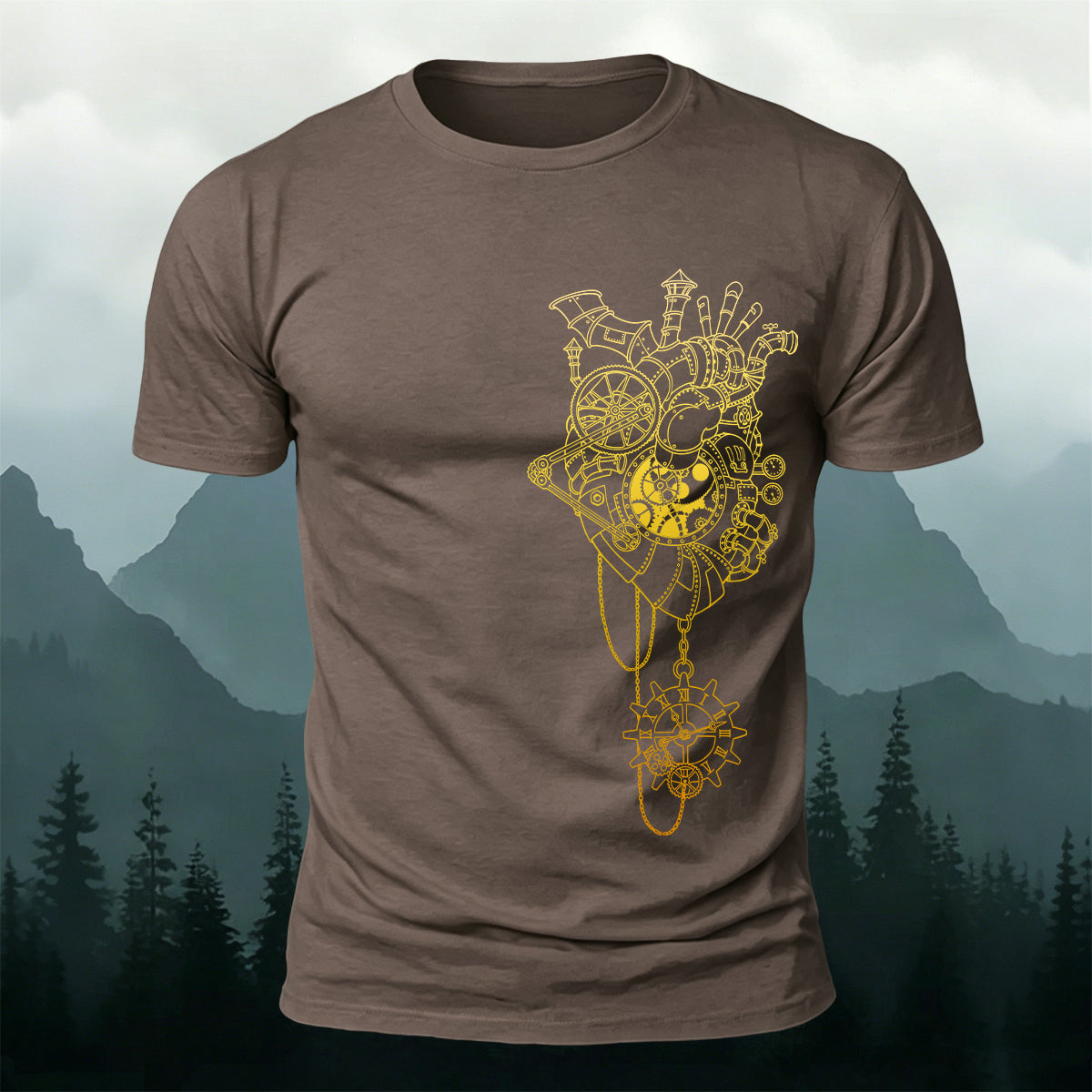 Sailboat Rudder Outdoor Casual Cotton T-Shirt