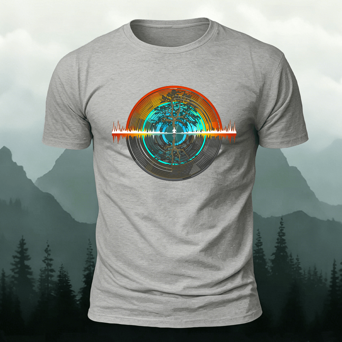 Video Tape Print Premium Cotton Casual Tee