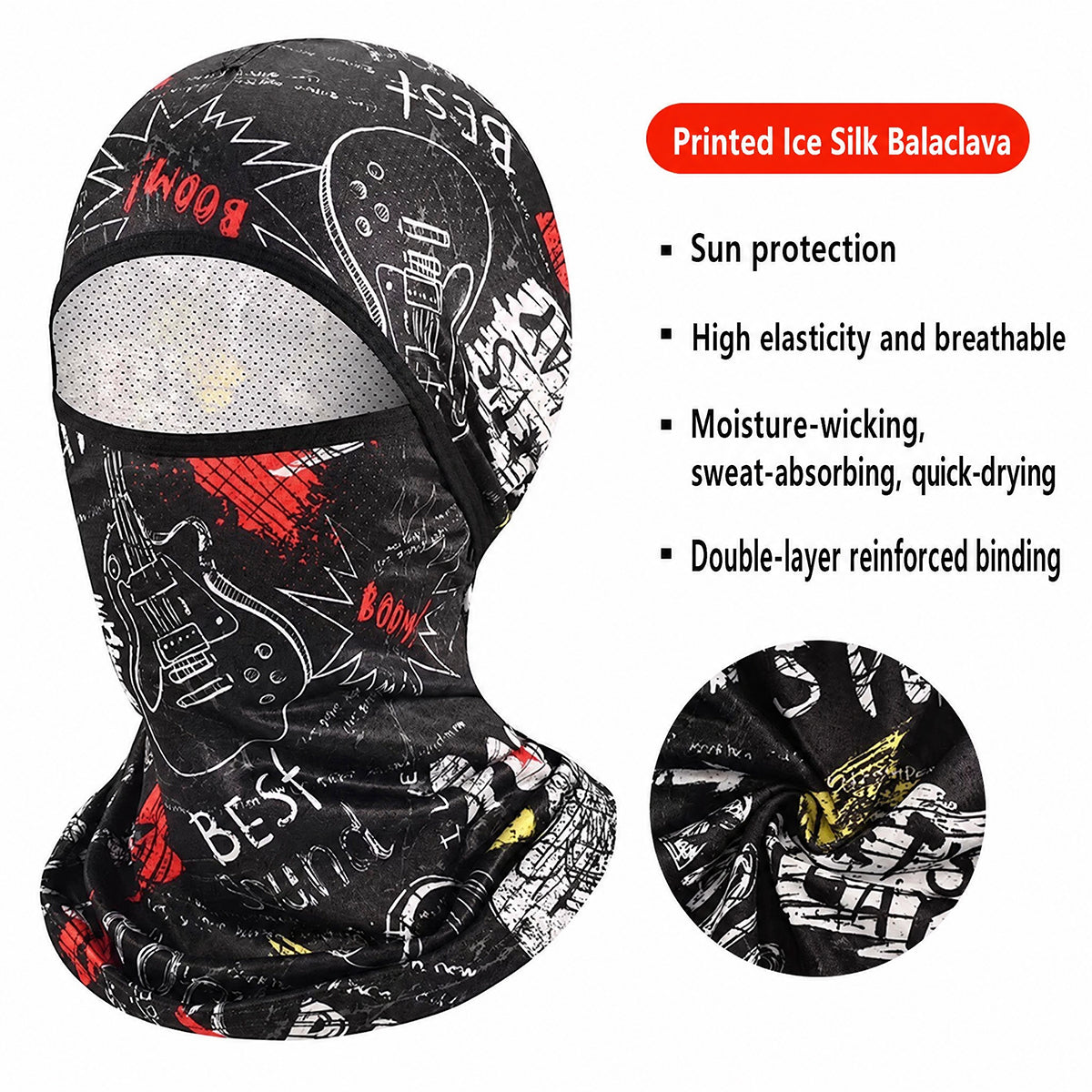 Sun-Protective Cycling Ice-Silk Summer Outdoor Face Mask