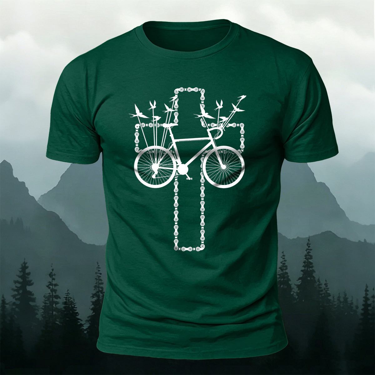 Artistic Riding Cross Casual Outdoor Breathable T-Shirt