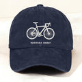 Bicycle Graphic Embroidery Casual Trendy Cap