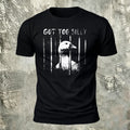Prison Duck Print Cotton Casual T-Shirt