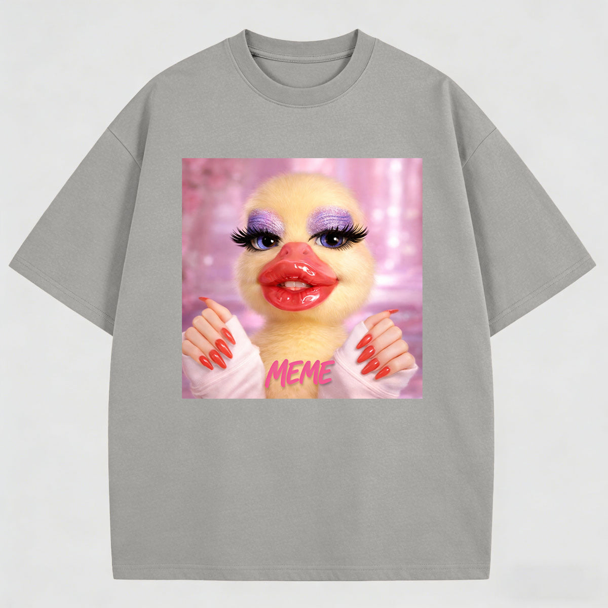 Meme I'am Very Beautiful Cotton Printed T-Shirt