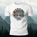 Tech Moon Fashion Print Casual Cotton T-Shirt