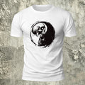 Skull Printed Dark Personality Premium Cotton T-Shirt