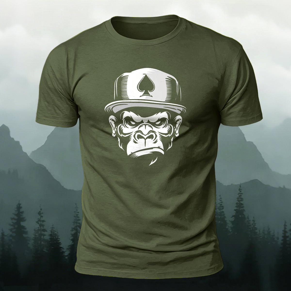 Cool Monkey Print Stylish Breathable T-shirt