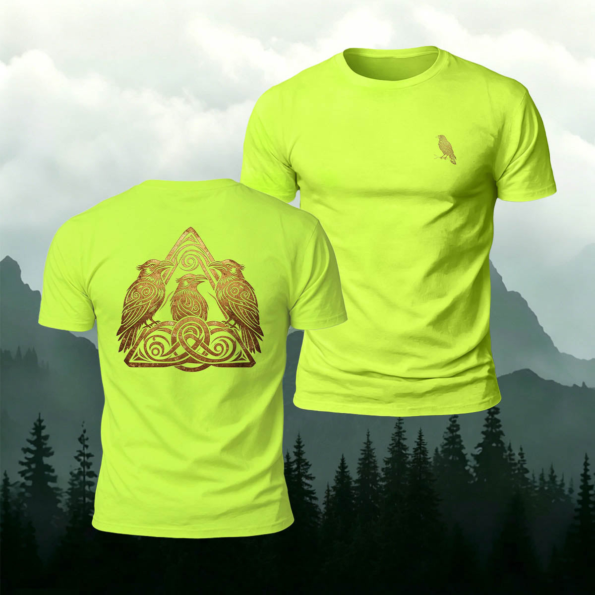 Simple Bird Graphic Casual Outdoor Breathable Tee