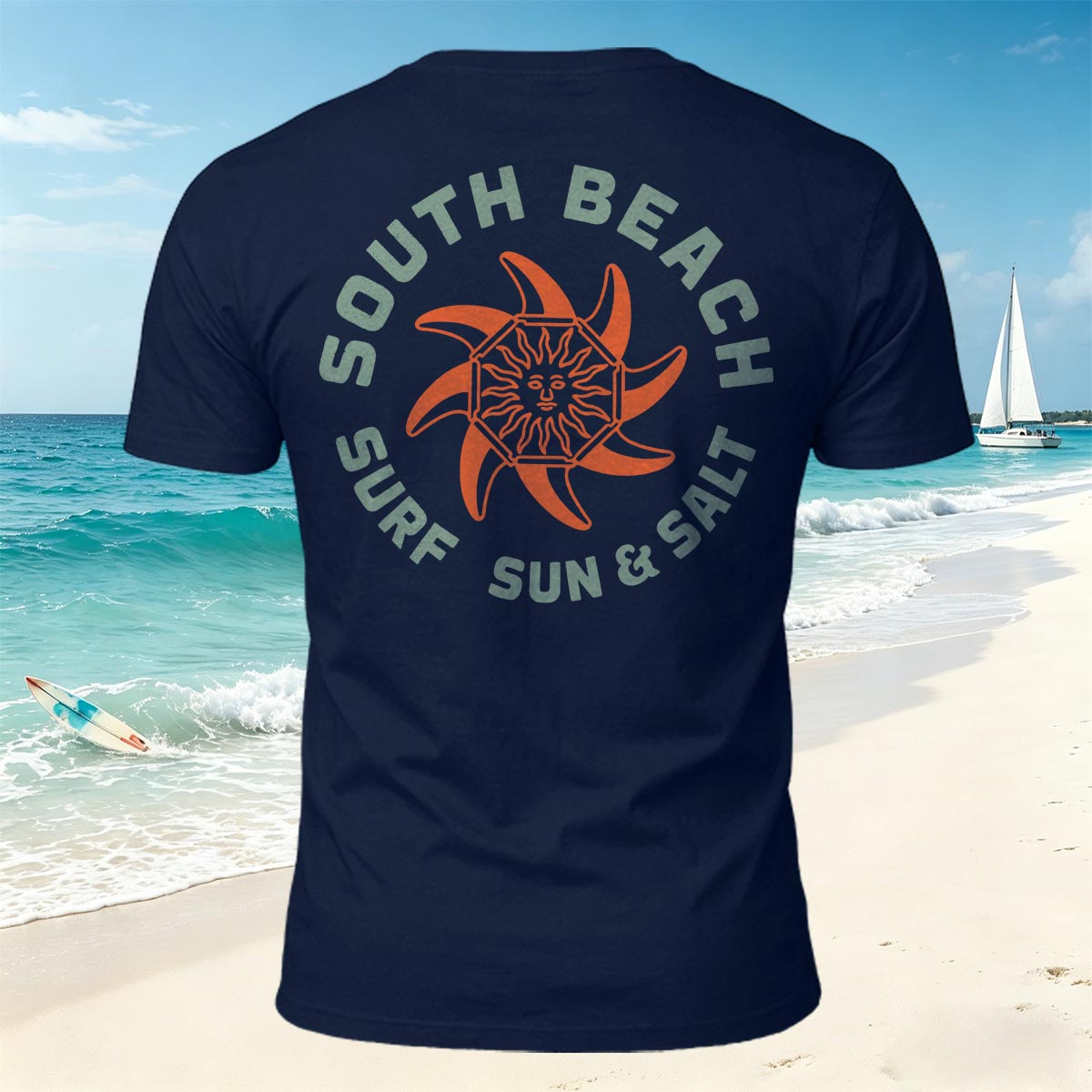 Sun Element 100% Cotton Casual Resort T-Shirt
