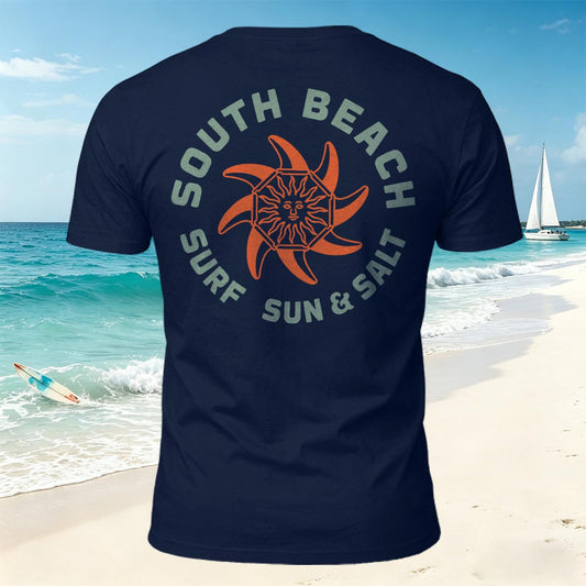 Sun Element 100% Cotton Casual Resort T-Shirt