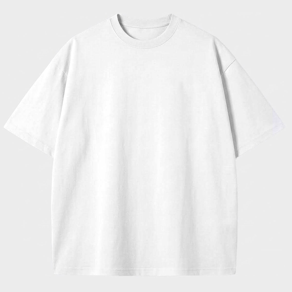 Solid Color Skin-friendly Comfortable Pure Cotton T-shirt