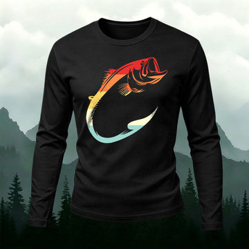 Simple Fishing Outdoor Breathable Long-Sleeve T-Shirt