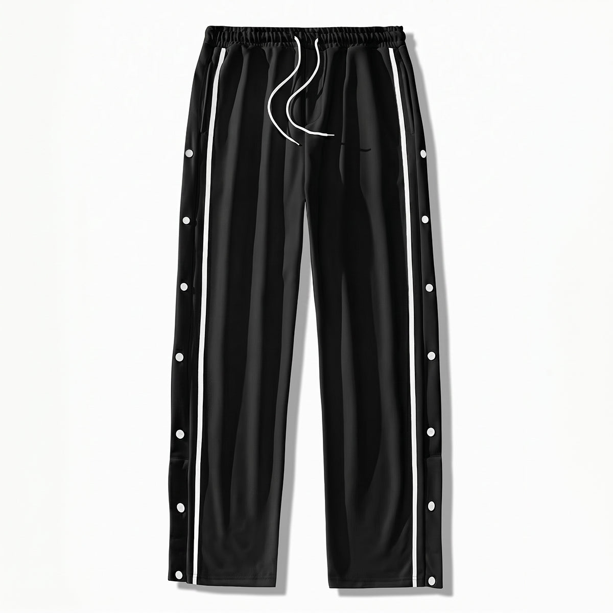 Buttoned Trendy Trend Retro Casual Jogger Pants