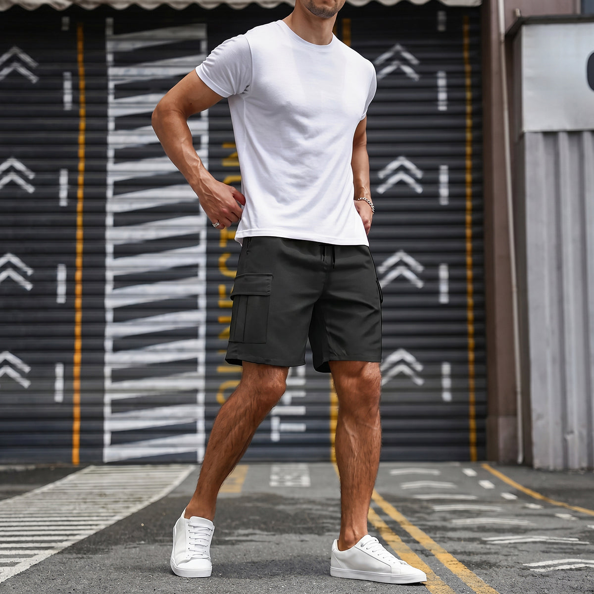 Lightweight Quick-Dry Relaxed-Fit Men's Casual Work Pants