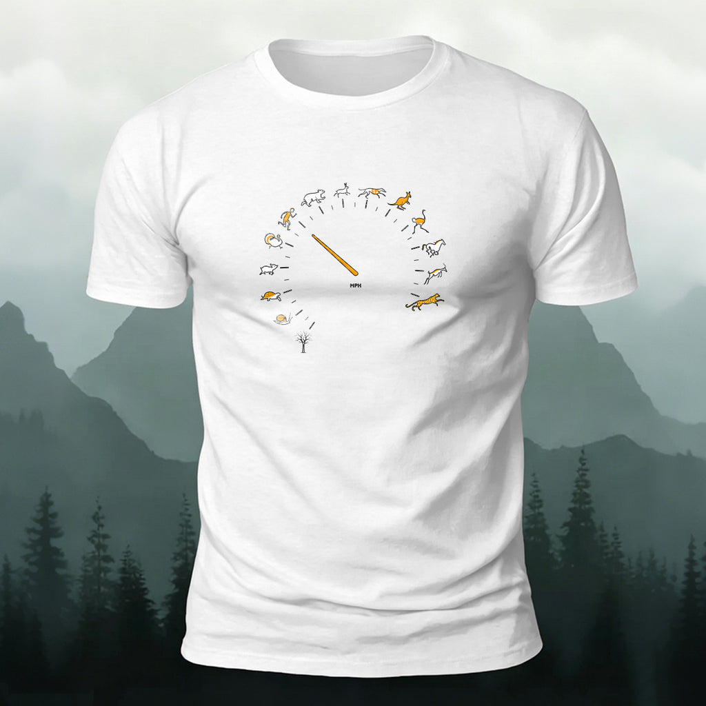 Various Animal Print Natural Minimalist Style T-shirt