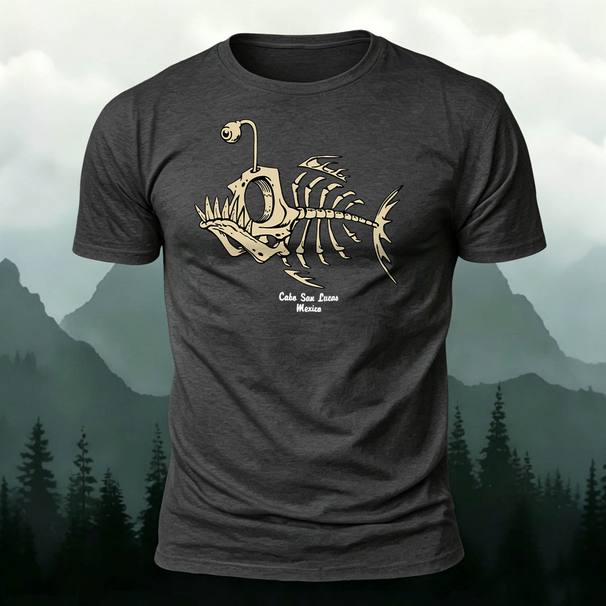 Simple Fishbone Fashion Casual Skin-friendly T-shirt
