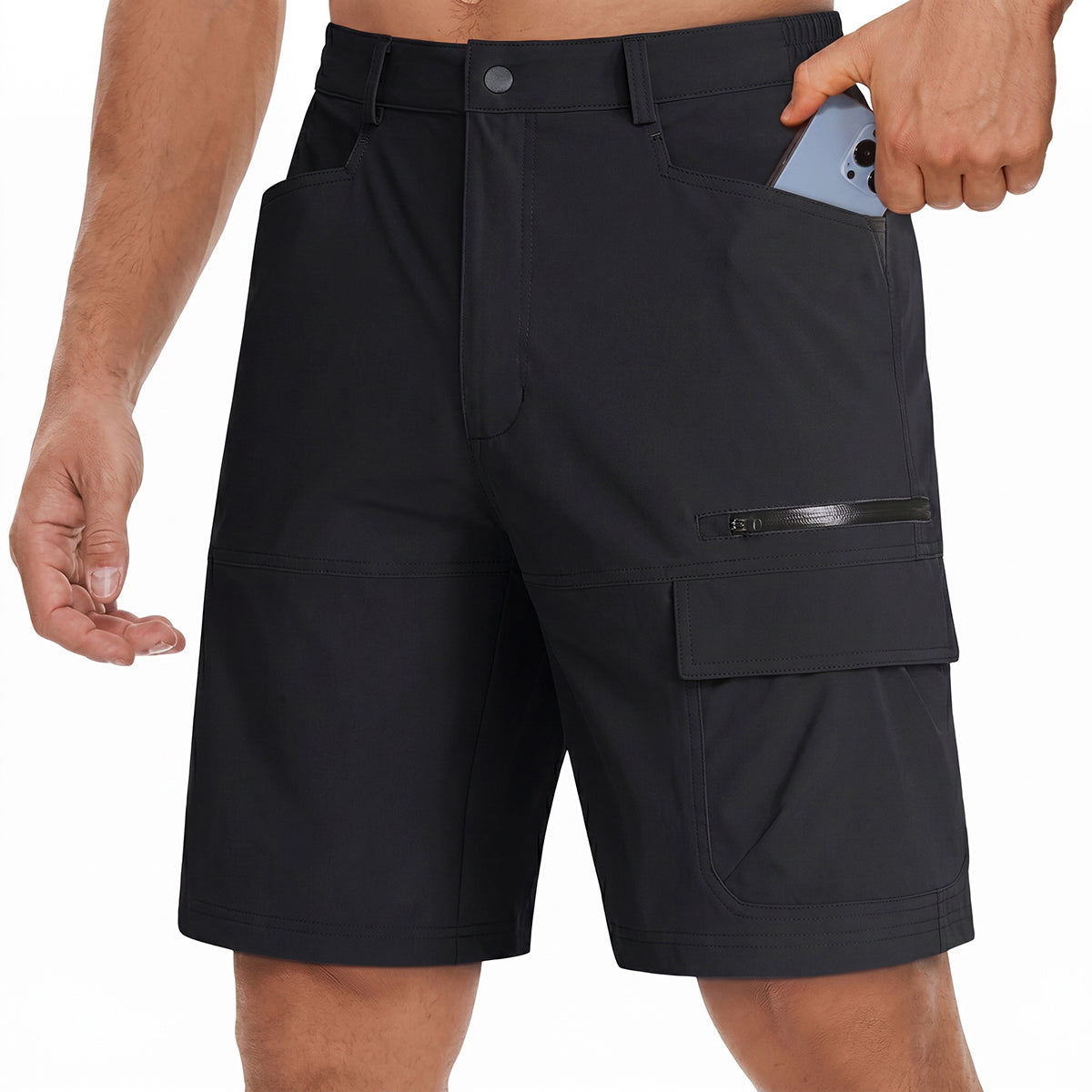 Men's Summer Workwear Multi-Pocket Outdoor Shorts