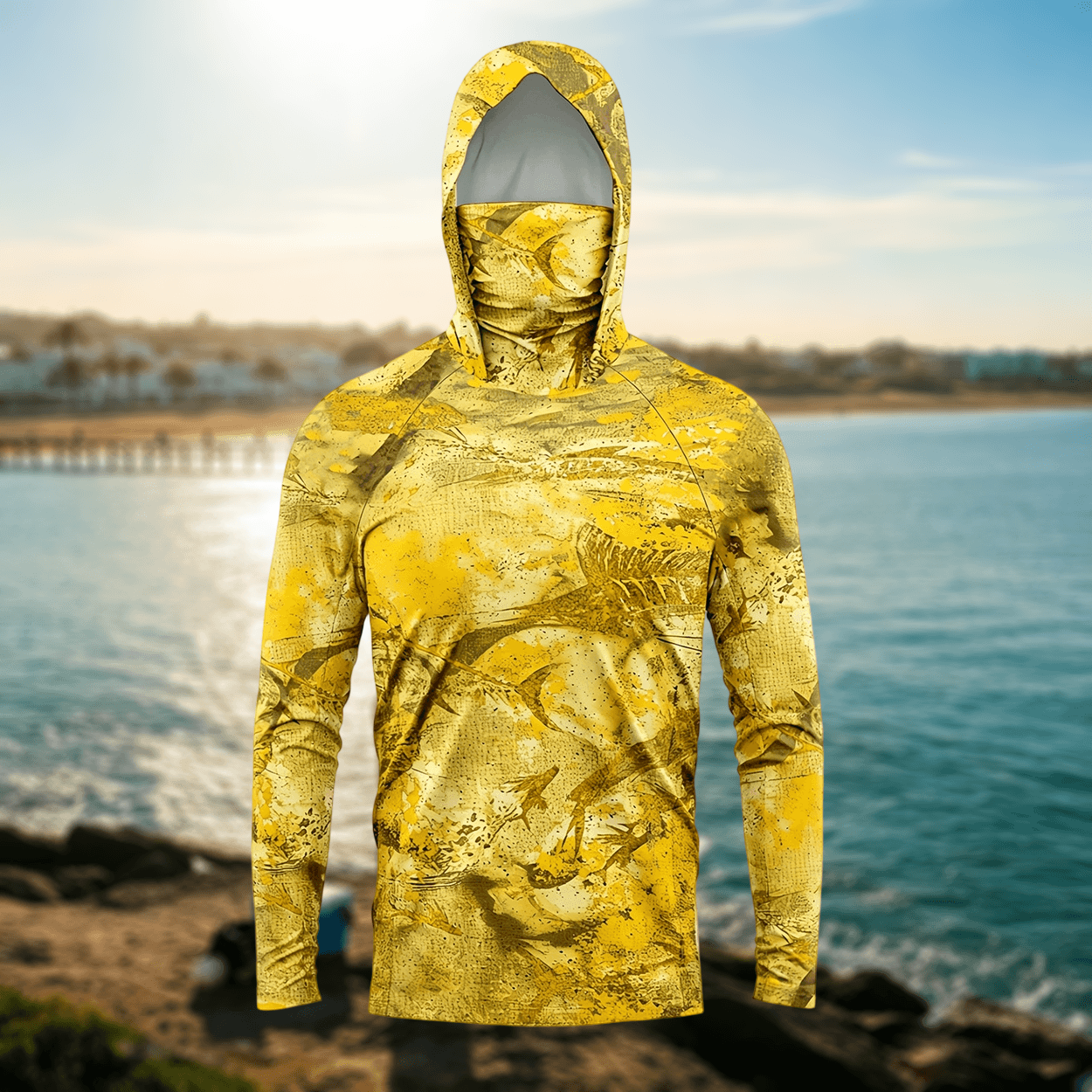 Hooded Mask Outdoor Quick-Dry Breathable Fishing Top