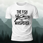 Takes The Bait Pattern Minimalist Premium Cotton T-shirt