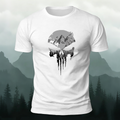 Valley Pattern Casual Outdoor Premium Cotton T-Shirt