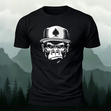 Cool Monkey Print Stylish Breathable T-shirt