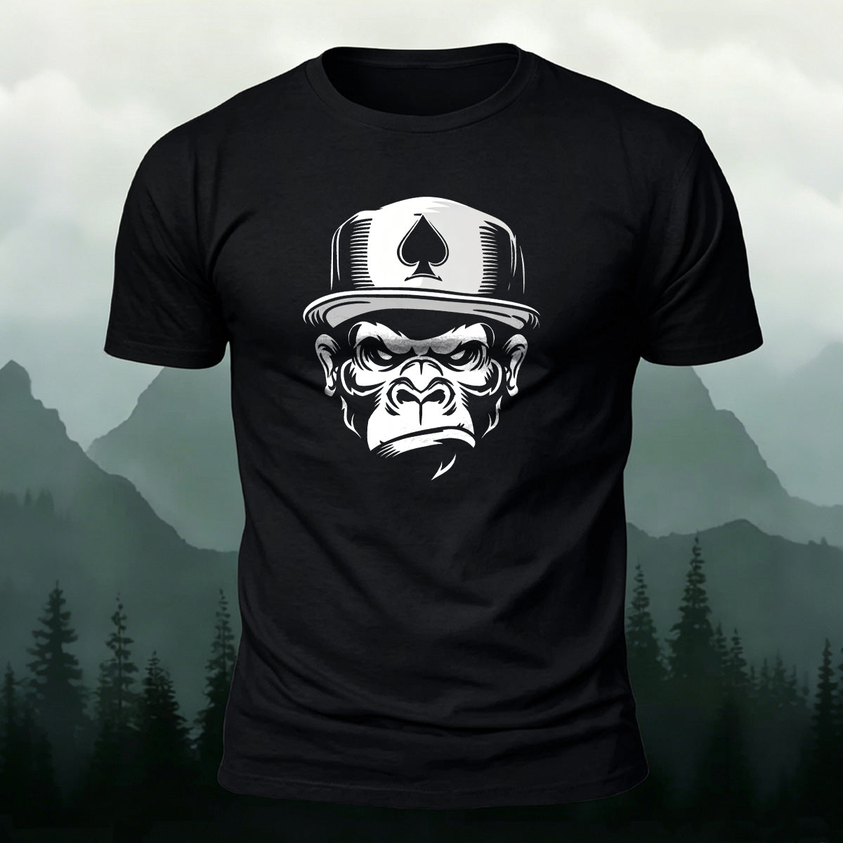 Cool Monkey Print Stylish Breathable T-shirt