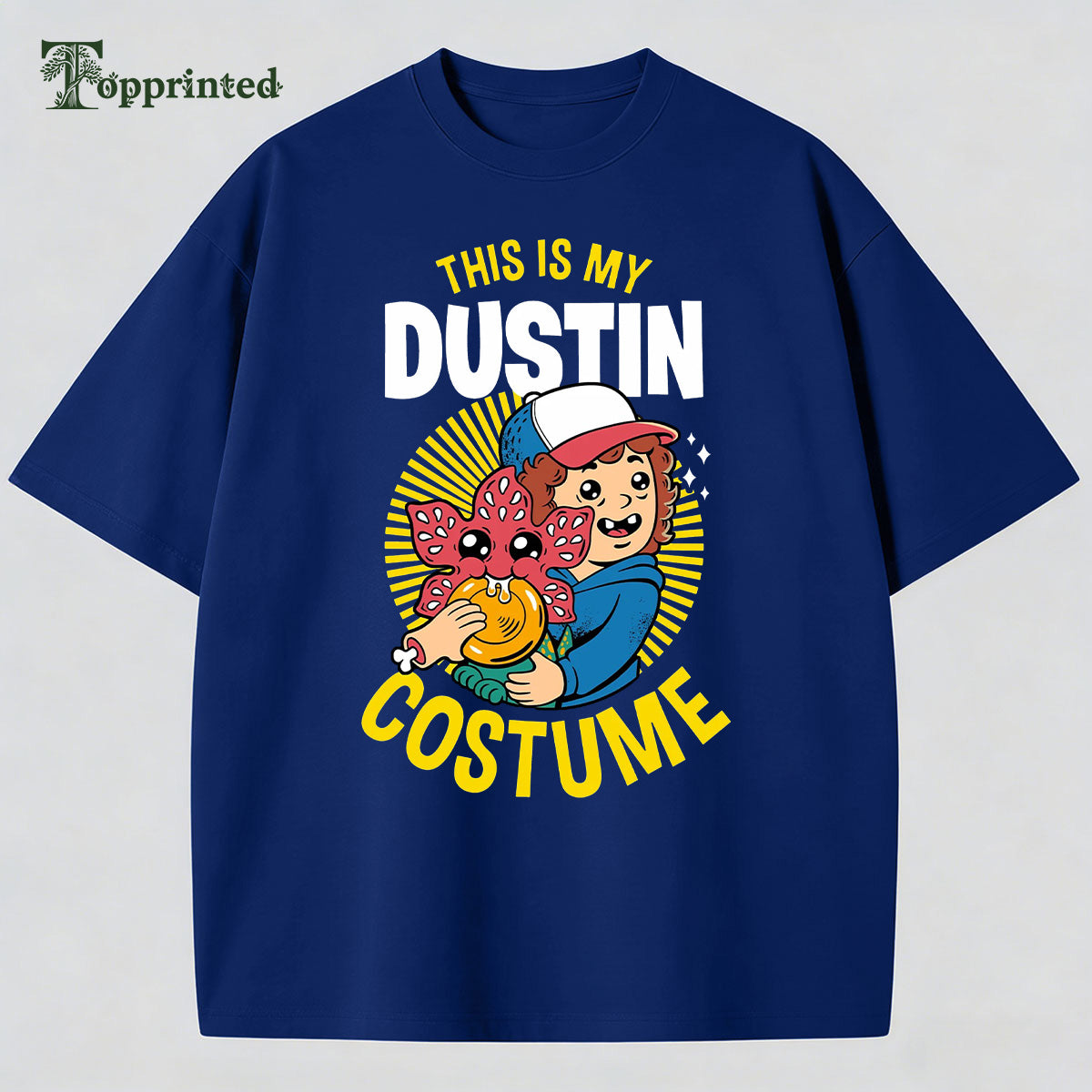 This is my Dustin Costume Casual Cotton T-shirt