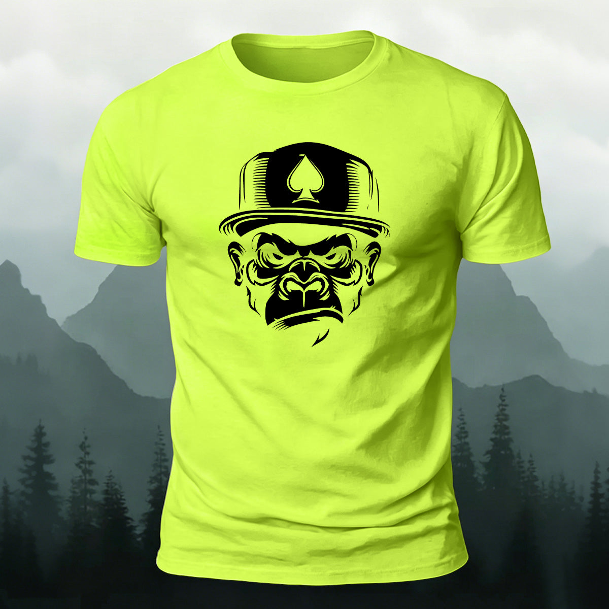 Cool Monkey Print Stylish Breathable T-shirt