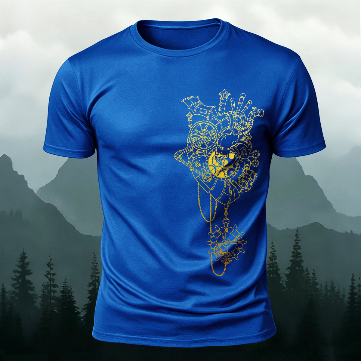 Sailboat Rudder Outdoor Casual Cotton T-Shirt