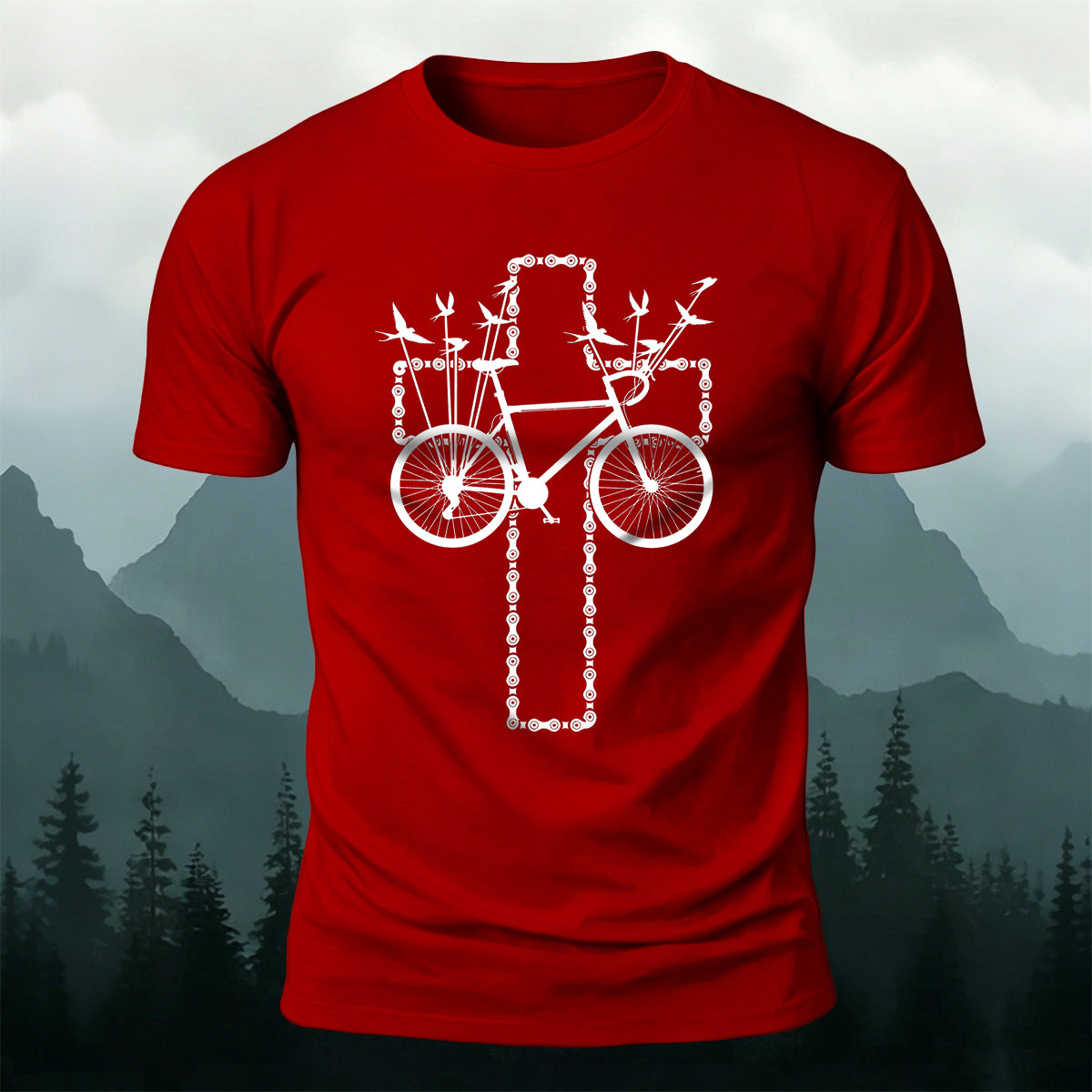Artistic Riding Cross Casual Outdoor Breathable T-Shirt