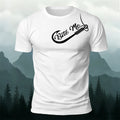 Scimitar Silhouette Print Versatile 100% Cotton T-Shirt