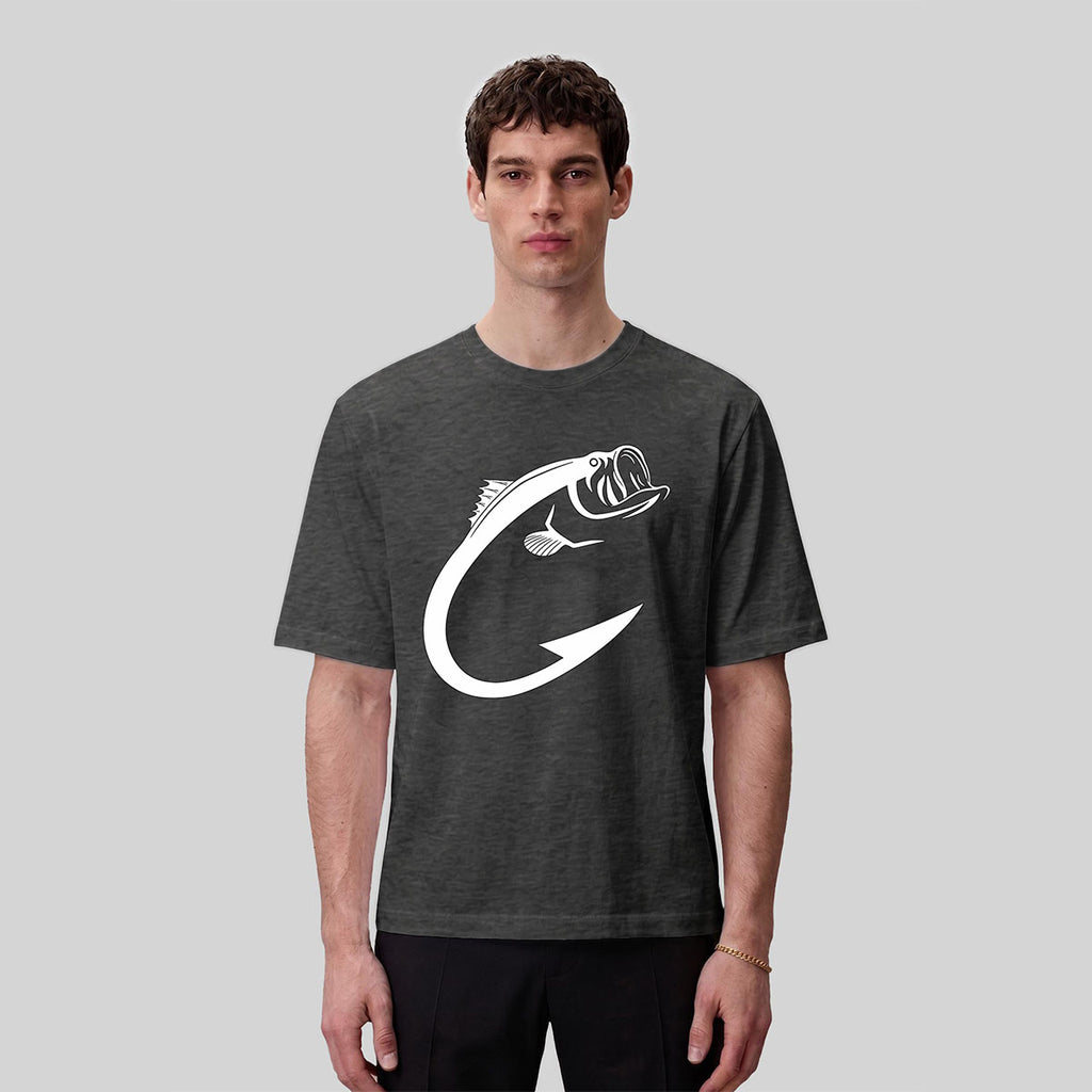 Beautiful Fish Pattern Comfortable Breathable Cotton T-shirt