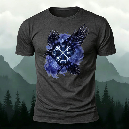 Cotton Eagle Symbol Totem Comfortable Outdoor T-Shirt