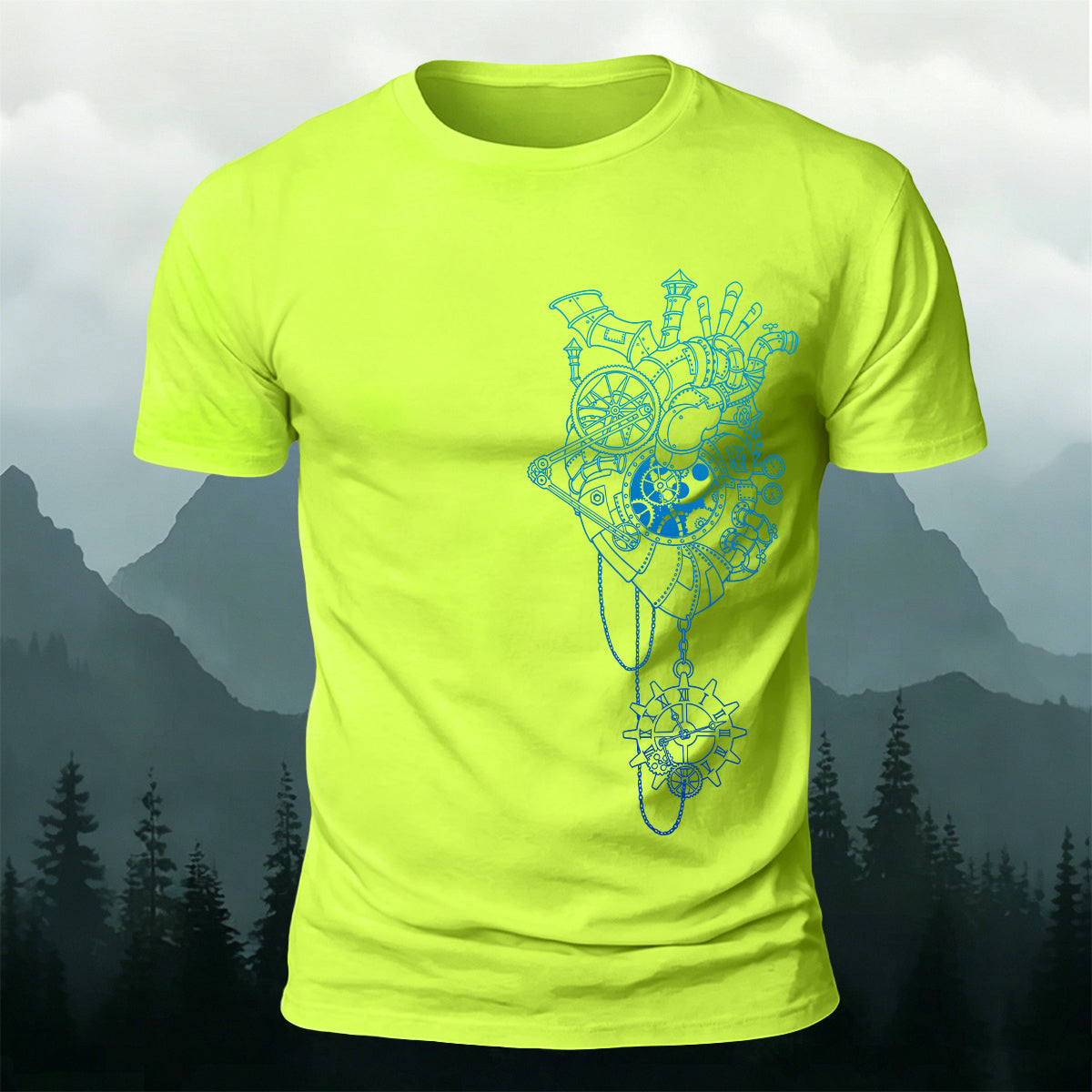 Sailboat Rudder Outdoor Casual Cotton T-Shirt