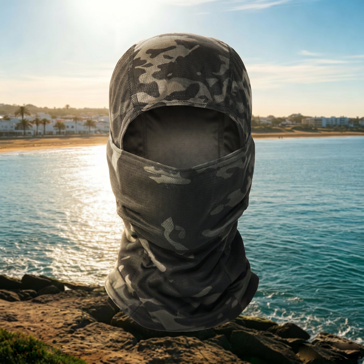 Outdoor Quick-Dry Breathable Fishing Camo Balaclava