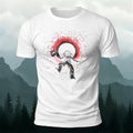 Cosmic Dream Space Print Casual Cotton T-Shirt