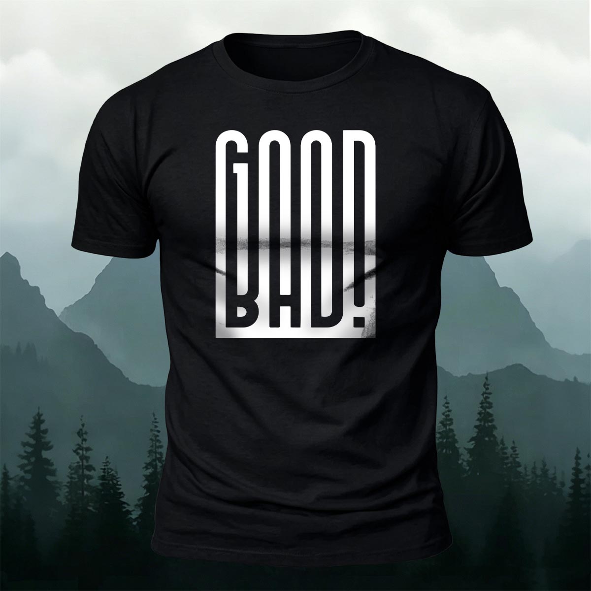 Retro Bad Graphic Streetwear Breathable T-Shirt