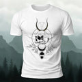 Creative Skull Ring Graphic Skin-Friendly T-Shirt
