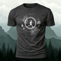 Life Is Movement Printed Casual Cotton T-Shirt